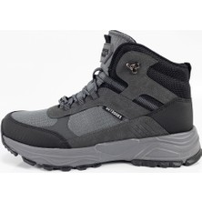 Wickers Erkek Füme Siyah Su Geçirmez Ortopedik Bot