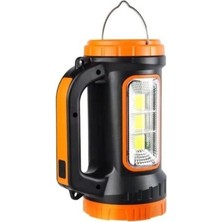 Skygo 3W+15W Uzun Menzilli Solar Güneş Panelli Ultra Güçlü Ledli Şarjlı Fener