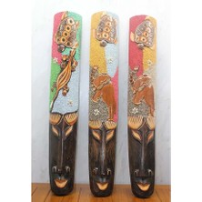 Skygo Ahşap Duvara Asmalı 1 Metre Maske