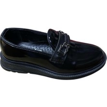 Güven Kundura Çocuk Kundura Tokalı Düz Taban Ayakkabı