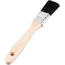 Doğuş Fırça Yılsan Fırça 01 010 Ahşap Saplı Yağlı Boya Fırçası Siyah Kıllı No:2
