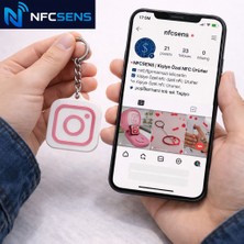 NFCSENS Instagram Nfc Anahtarlık