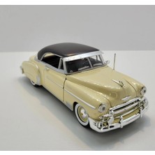 Vardem Motor Max Koleksiyon 1 / 24 Ölçek 1950 Chevy Bel Air Krem Model Metal Araba