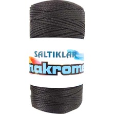 Skygo 1 Adet Polyester Makrome Ipi Syh Siyah 100 gr