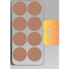 ALMITAL Yapışkanlı Mobilya Keçesi 55 mm 8 Adet..