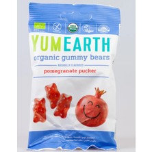 Yumearth Organic Gummy Bears Nar Aromalı Atıştırmalık Şekerleme 50 G