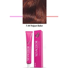 Skygo Premium 7.44 Yoğun Bakır - Kalıcı Krem Saç Boyası 50 G Tüp