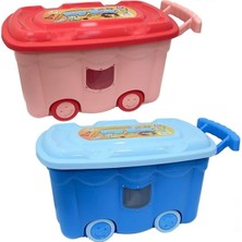 Skygo Oyuncak Kutusu Renkli Tekerlekli 1 Adet ROYALEKS-AK494