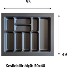 Skygo 55X49 Eco Lüks Modüler Kaşıklık ROYALEKS-20354