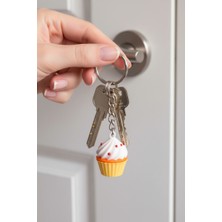 Pazarois Mini Cupcake Figürlü Anahtarlık