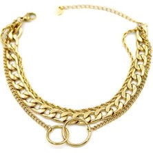 Skygo Zincir Bileklik - Altın