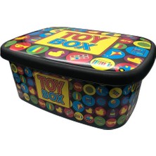 Skygo Desenli Sığ Saklama Kutusu 36 Lt. 3 No ROYALEKS-M12216