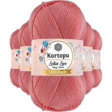 Skygo 5 Adet Lotus Lux Bikini Büstiyer Bluz Simli Örgü Ipi K766 Gül Pembe