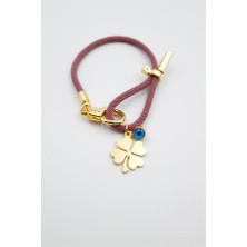 Skygo Ipli Yonca Bileklik - Mor