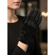 Suyutti Taş Işlemeli Lüks Eldiven