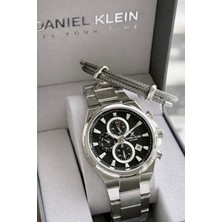 Daniel Klein Italyan Tasarım Bileklik Hediyeli 2 Yıl Garantili Çelik Kordon Erkek Kol Saati Y10769.3