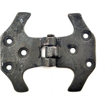 Antika Tarz Dekoratif Pirinç Fit Menteşe - 67 Mm, Oksit