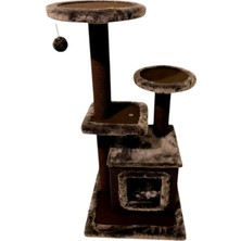 Feyza Design Renkli Kedi Tırmalama Tahtası ve Kedi Evi Seti, Eğlence ve Konfor Sunar