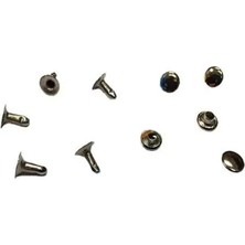 Cotton Soft Rivet Perçin - 7mm, Nikel, 1000 Adet