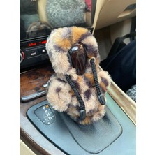 Senraz Leopar Desenli Vites Hoodie - Araç Vites Kıyafeti - Vites Poları - Her Araca Uyumlu