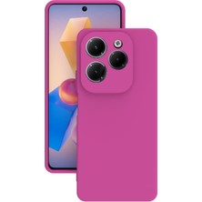 Tılsım Tekno Infinix Hot 40I Kılıf Kamera Korumalı Silikon Rubber Arka Kapak