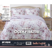 Bella Home Breeze Fırfırlı Çift Kişilik Yatak Örtüsü Seti - 260X240 cm