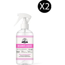 Özcan Begonvil Çiçeği Parfümlü Oda ve Çamaşır Spreyi Ortam ve Araba Kokusu Spreyi 250ML x 2