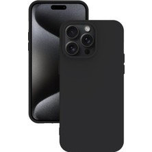 Tılsım Tekno iPhone 15 Pro Max Kılıf Kamera Korumalı Silikon Rubber Arka Kapak