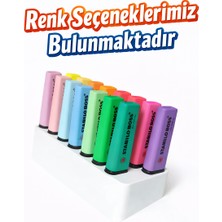 Yapı3D 14’lü Fosforlu Kalem Standı | Stabilo Boss Uyumlu Kalemlik | Masaüstü Organizer | Minimal Tasarım