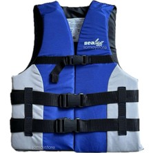 PremiumPort Mavi Sırt Çekişli Can Yeleği, Yüzme Güvenliği ve Konforu Için Ideal