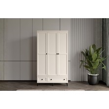 Doressa Duns Moon 3 Kapılı Gardırop