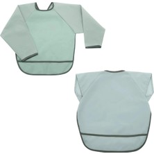 Miniboni Uzun Kol Önlük - Kısa Kol Önlük Seti - Mint