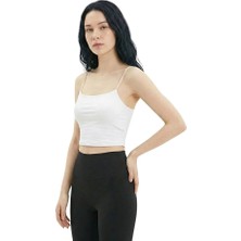 Newhappylife Kadın Şık Büstiyer & Ip Askılı Crop & Kadın Iç Giyim & Dış Giyim & Penye Bluz