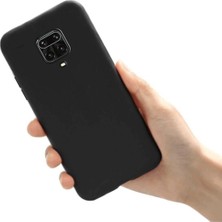 Tılsım Tekno Xiaomi Redmi Note 9 Pro Kılıf Kamera Korumalı Silikon Rubber Arka Kapak
