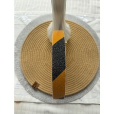 Sarı Siyah Kaydırmaz Bant 25 mm x 15 M