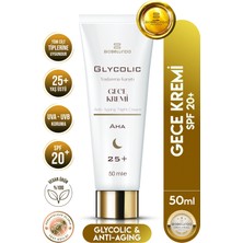 BioBellinda Glycolic Yaşlanma Karşıtı Gece Bakım Kremi+25  Spf+20  25ML