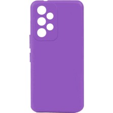 Tılsım Tekno Samsung Galaxy A52S 5g Kılıf Kamera Korumalı Silikon Rubber Arka Kapak