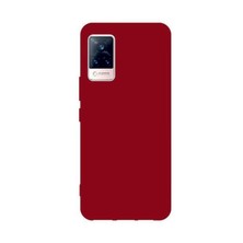 Tılsım Tekno Vivo V21 Kılıf Kamera Korumalı Silikon Rubber Arka Kapak