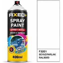 Sgs Sprey Boya Parlak Beyaz RAL9000 400ML