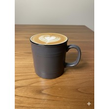 Keramika Çift Renk Varil Tasarımlı Seramik Kupa Bardak