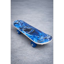 PremiumPort Ahşap Kaykay Orta Boy 60CM, 6-9 Yaş Için Eğlenceli ve Güvenli Sürüş