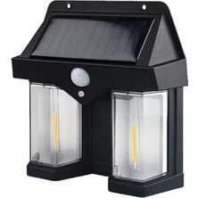 Epilons Fithome Or-228 Hareket Sensörlü Su Geçirmez Solar Bahçe Aydınlatma Duvar Lambası