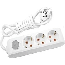 Viko 3lü Anahtarlı 5mt Grup Priz