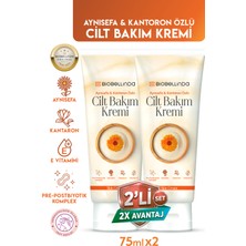 BioBellinda Aynısefa & Kantaron Özlü Cilt Bakımı ve Nemlendirici Krem 75 gr (2li Set)