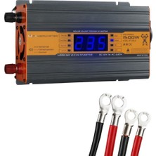 Temiz Pazar 12V 1500 Watt LED Ekranlı Inverter - Karavan ve Tekne Tipi