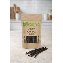 Organic Kiler Doğal Çubuk Vanilya 8 Adet - Taze & Doğal Yeni Mahsül