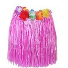 Ttt Hawaii Hula Eteği Pembe Renk 40 cm