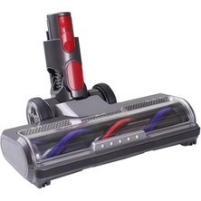 Rovexa Dyson LED Işıklı Turbo Başlık - Karma Zemin Kıl Fırçalı Rulo - V7 V8 V10 V11 V15 Uyumlu