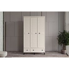 Doressa Risk Moon 3 Kapılı Gardırop