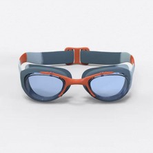 PremiumPort Çocuk Yüzücü Gözlüğü S Boy Şeffaf Camlar Mavi Renkli